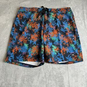 Banks Journal Board Shorts Mens 36 Multicolor Sundays Dirty Denim Tropical NWT